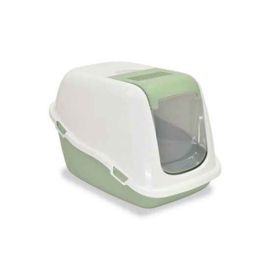 51620 CAT TOILET ELLA COMFORT -OPEN TOP GREEN